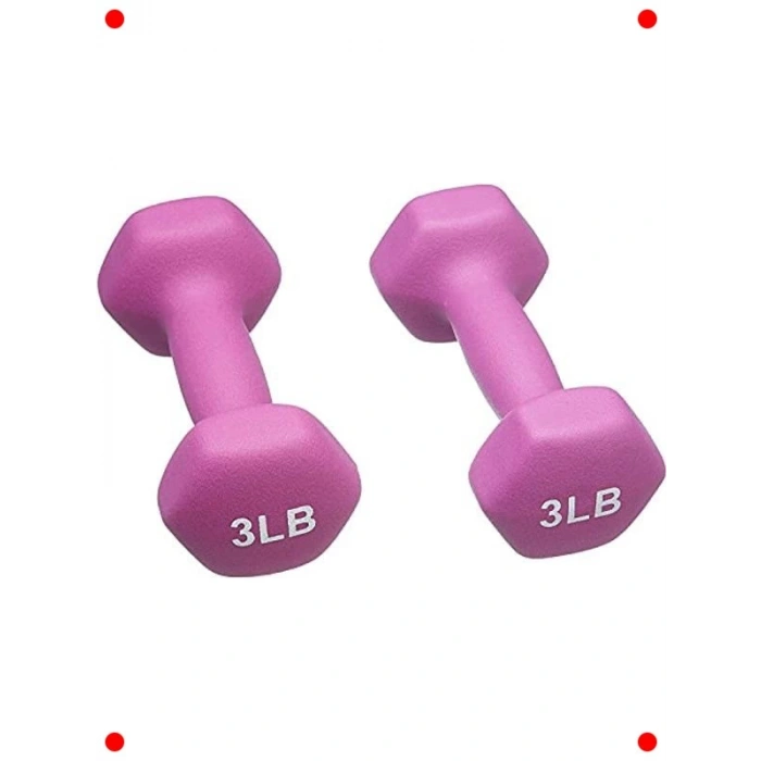 Neopren Altıgen Dambıl Seti (2 Adet) - Kaymaz