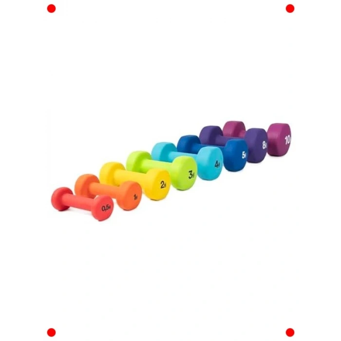 Neopren Kaplı Dambıl 8 Kg - Ergonomik