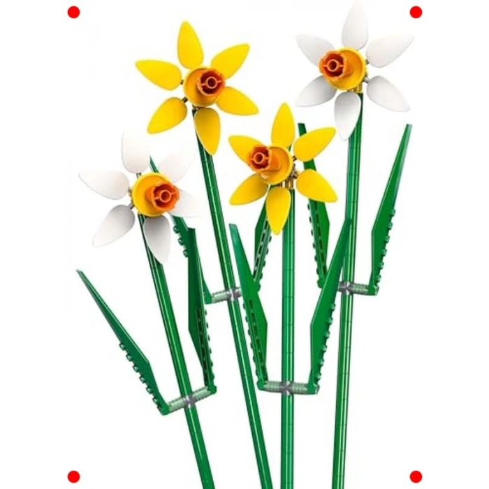 Nergis Çiçek Modeli - Dekoratif Yapım Seti