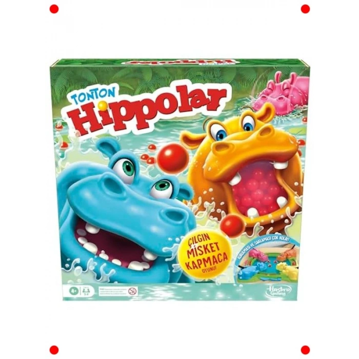 Neşeli Hipopotamlar Kutu Oyunu - Türkçe