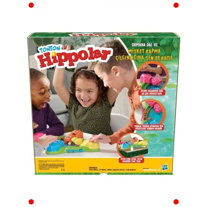 Neşeli Hipopotamlar Kutu Oyunu - Türkçe