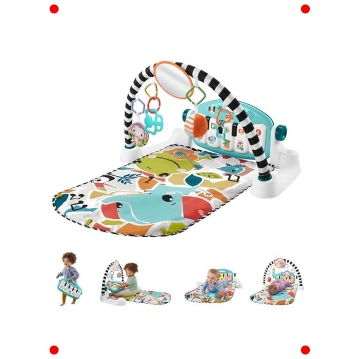 Neşeli Hvanlar Müzikli Bebek Oyun Minderi