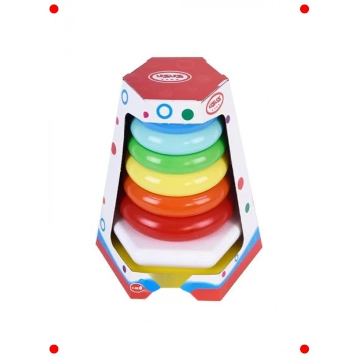 Neşeli İstiflenebilir Halkalar Oyuncağı