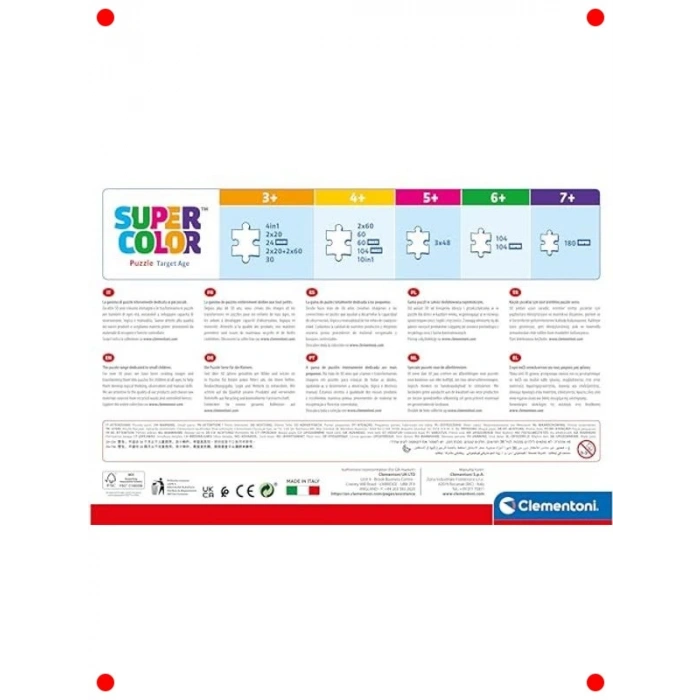 Neşeli Tekboynuzlar Maxi Çocuk Yapbozu 24 Parça