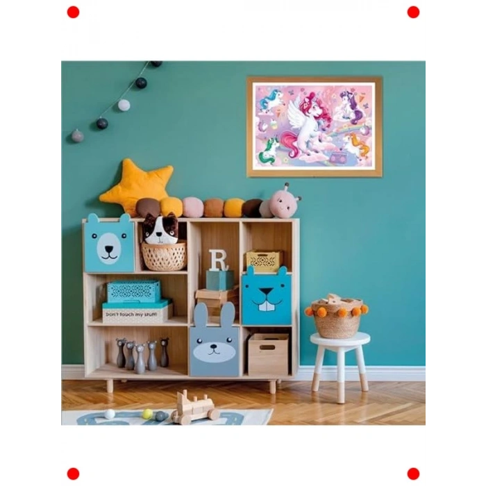 Neşeli Tekboynuzlar Maxi Çocuk Yapbozu 24 Parça