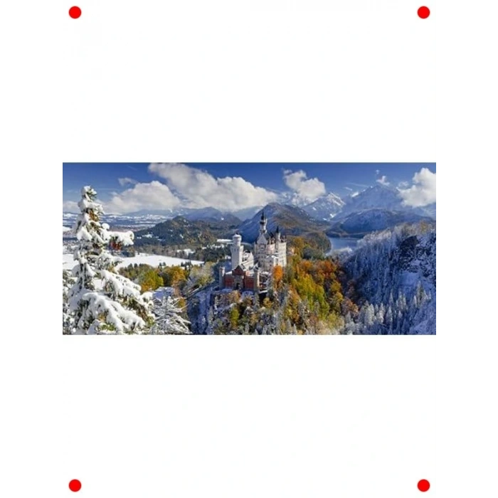 Neuschwanstein Şatosu Temalı Yapboz