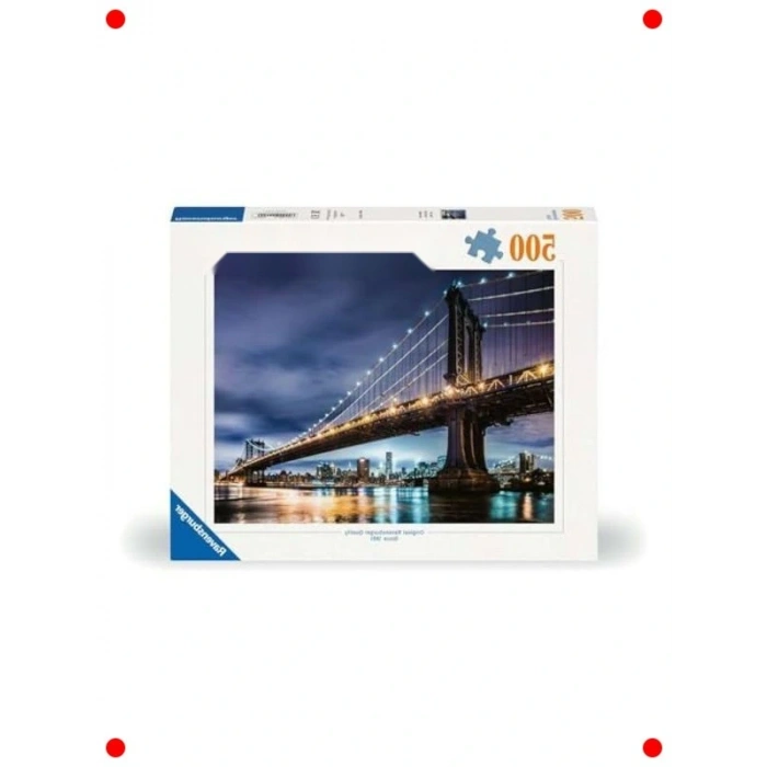 New York Temalı 500 Parça Yetişkin Yapbozu