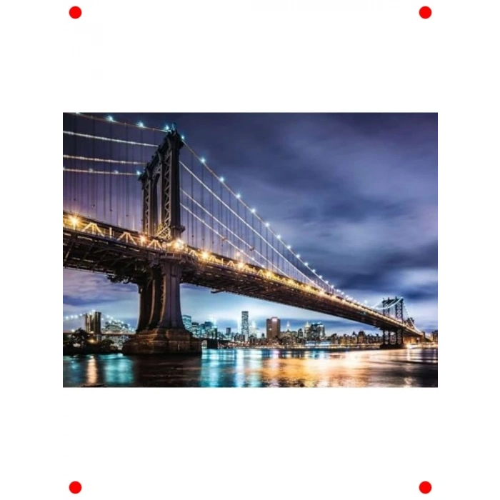 New York Temalı 500 Parça Yetişkin Yapbozu