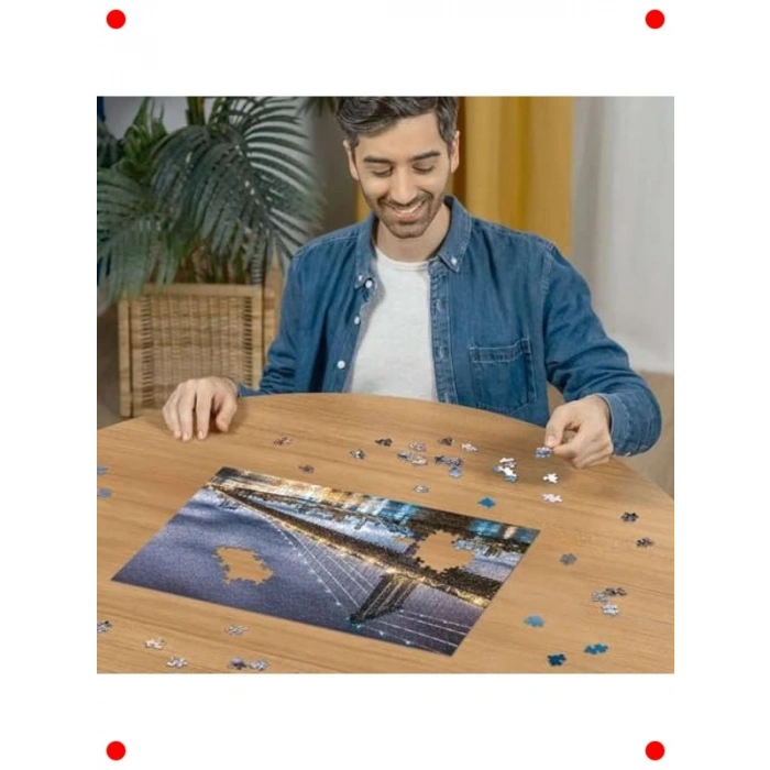 New York Temalı 500 Parça Yetişkin Yapbozu