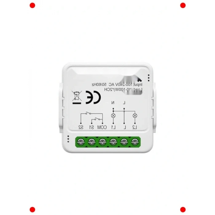 ni  İki Çıkışlı Akıllı Röle Nötrsüz