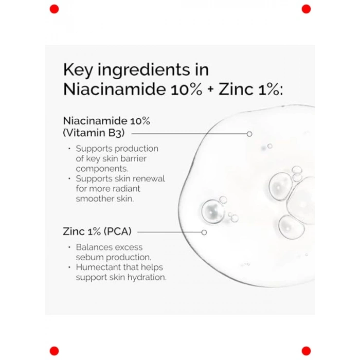 Niasinamid %10 + Çinko %1 Serum 30 ml