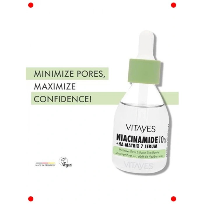 Niasinamid & Hyalüronik Asit Gözenek Sıkılaştırıcı Serum 30 ml