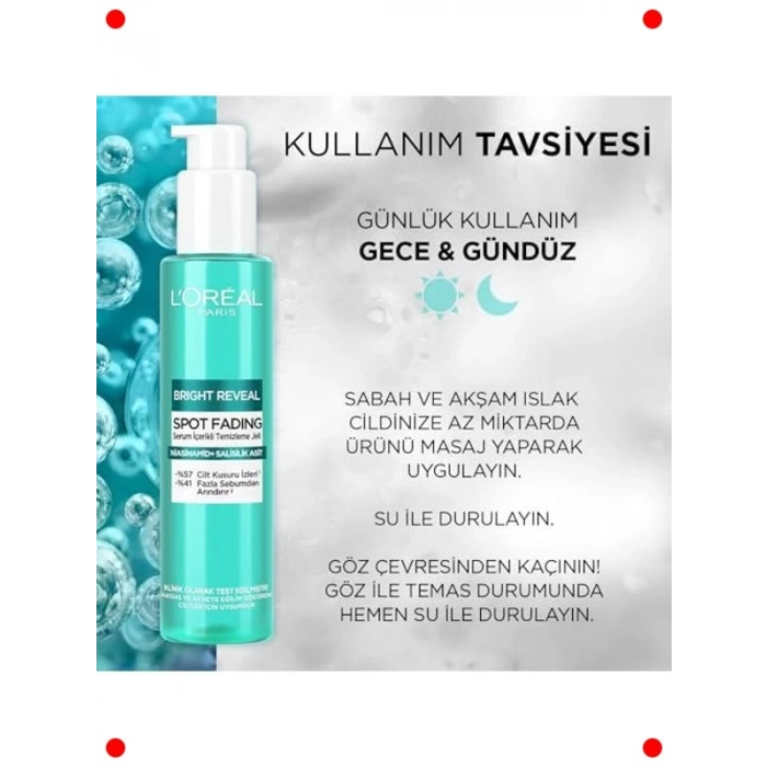 Niasinamid & Salisilik Asitli Cilt Temizleme Jeli