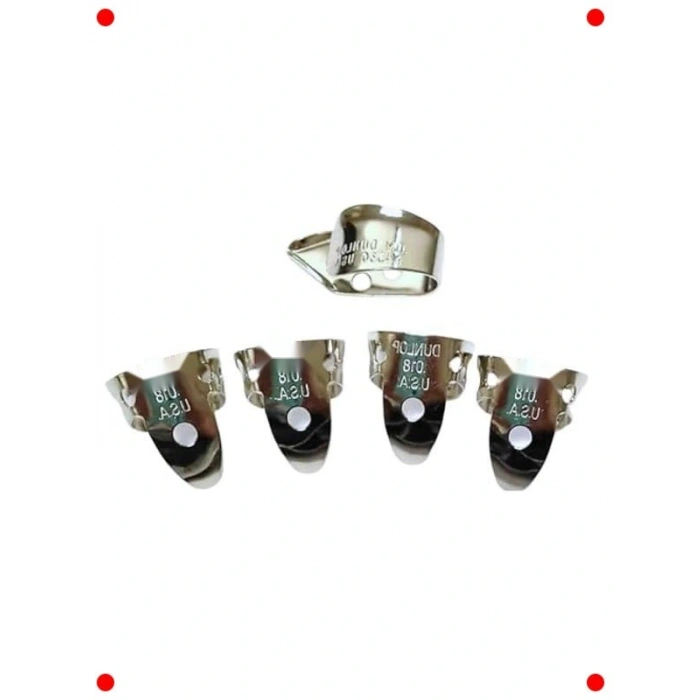 Nikel Gümüş Parmak & Başparmak Penası Seti (5li)