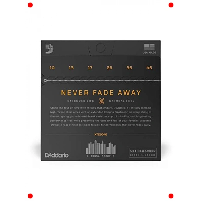 Nikel Kaplama Elektro Gitar Teli Seti (10-46)