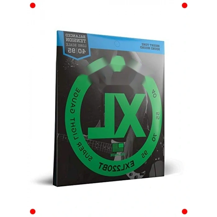 Nikel Kaplı Uzun Skala Bas Gitar Teli Seti (40-95)