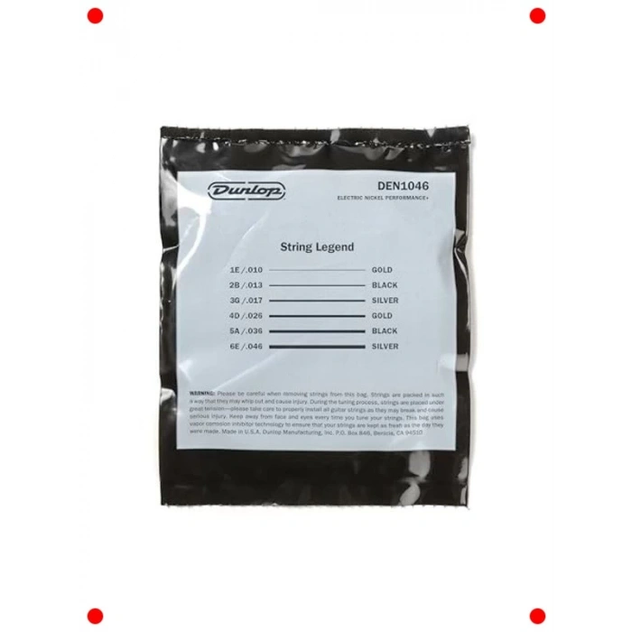 Nikel Orta Elektro Gitar Telleri (3lü Paket)