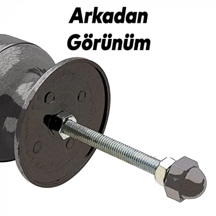 Nikel Saten Kapı Tokmağı, Metal Yapı, Dayanıklı