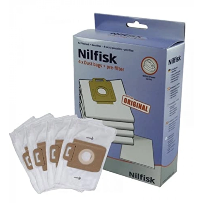 Nilfisk Power Uyumlu Süpürge Toz Torbası