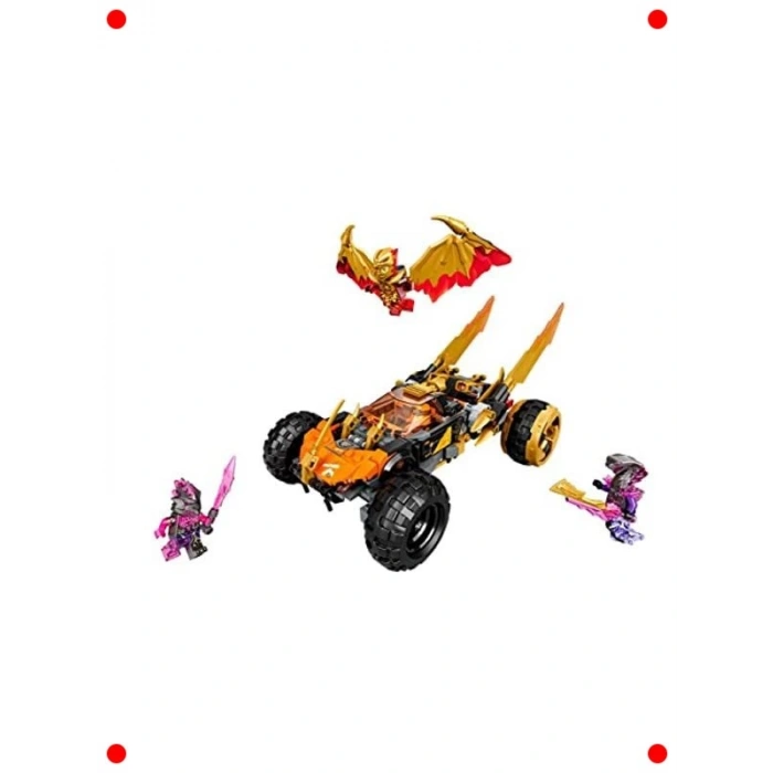 Ninja Evreni Ejderha Jipi Yapım Seti (384 Parça)