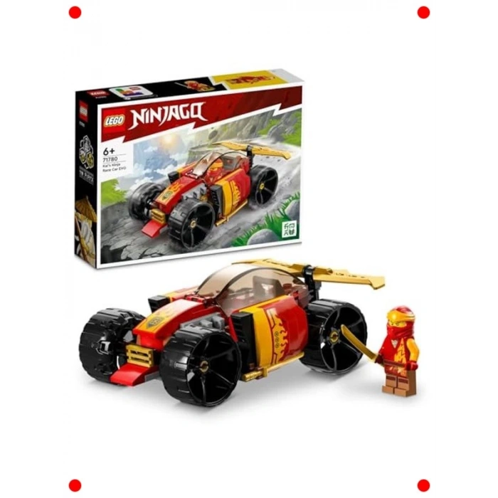 Ninja Yarış Arabası Yapım Seti + Figür (94 Parça)
