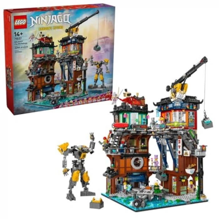 Ninjago Şehri Atölyeleri Yapım Seti, 320 Parça