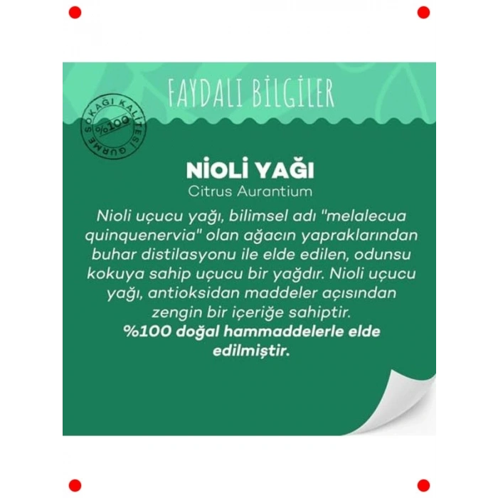 Nioli Yağı 10 ml