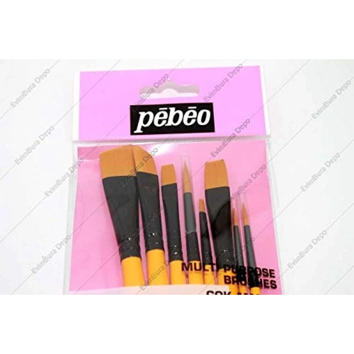 No 6 Fırça Seti - 8 Adet Profesyonel Kalite