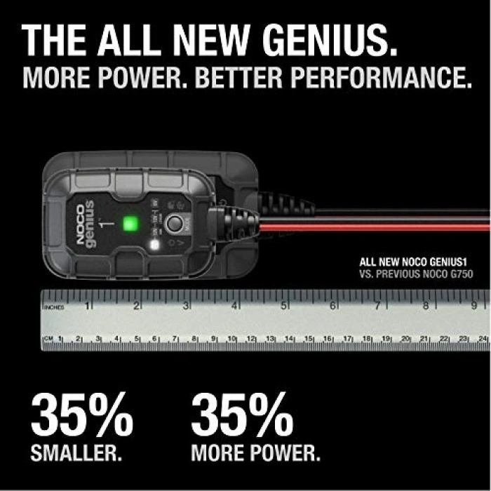 NOCO GENIUS1 6V/12V 1A Akıllı Akü Şarj ve Akü Bakım/Desülfatör