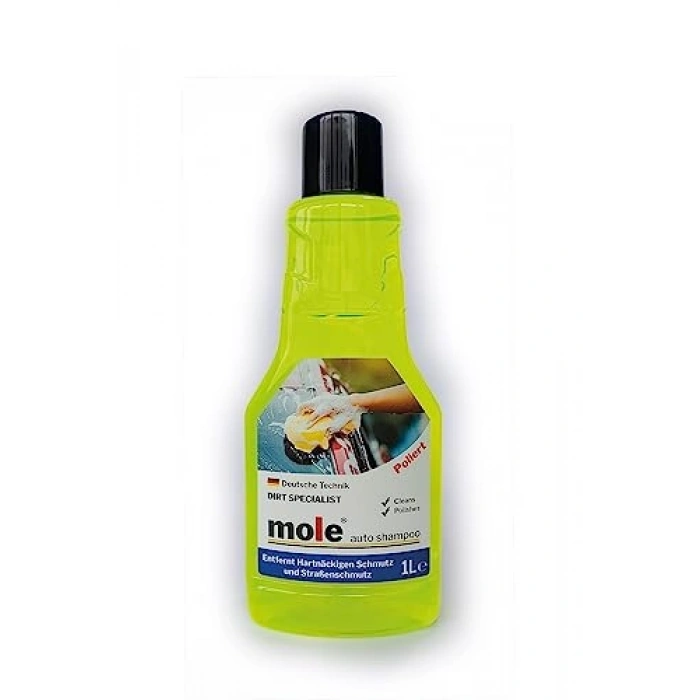 Nötr Cilalı Araç Şampuanı, 1000ml Boyutunda