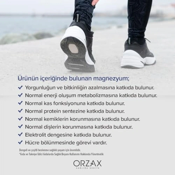 Ocean Extramag 250 Magnezyum Sitrat + P5P 30 Saşe