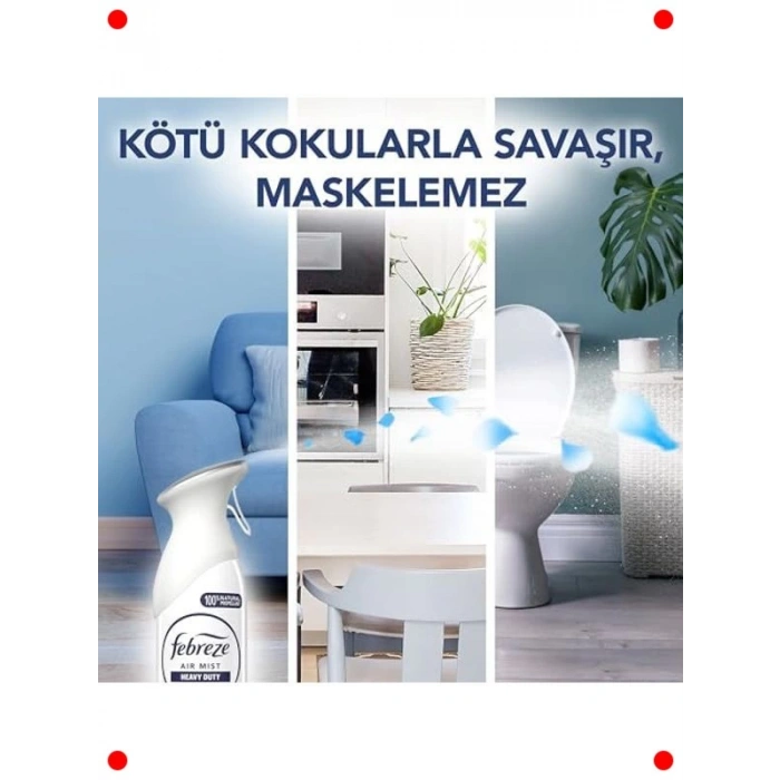 Oda Kokusu Spreyi - Ağır Kokular İçin (185 ml)
