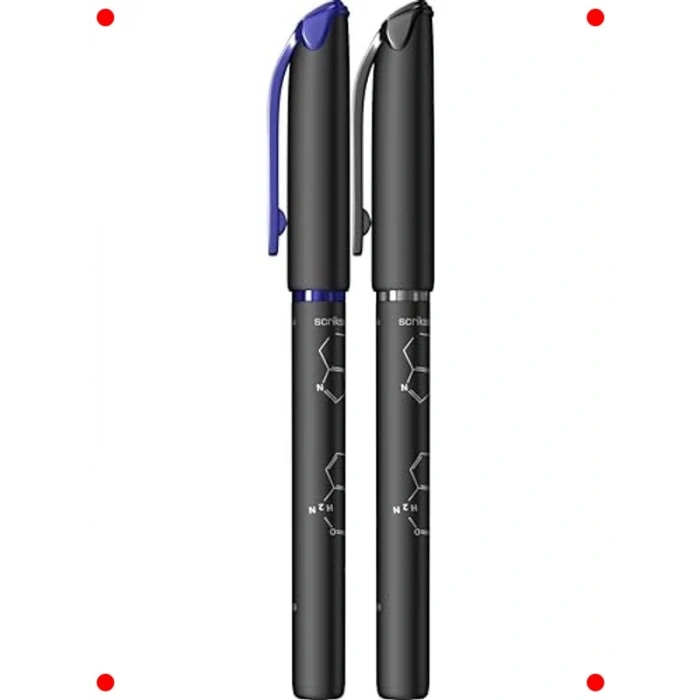 Office DNA Jel Kalem Seti, Mavi & Siyah 0.5 mm