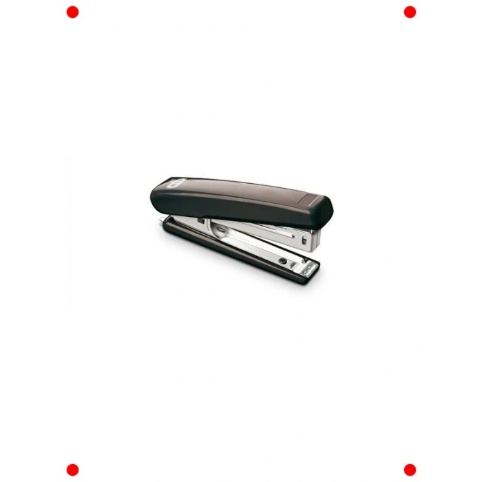 Ofis Tipi Zımba ve Tel Seti, Siyah, Büyük Kapasiteli