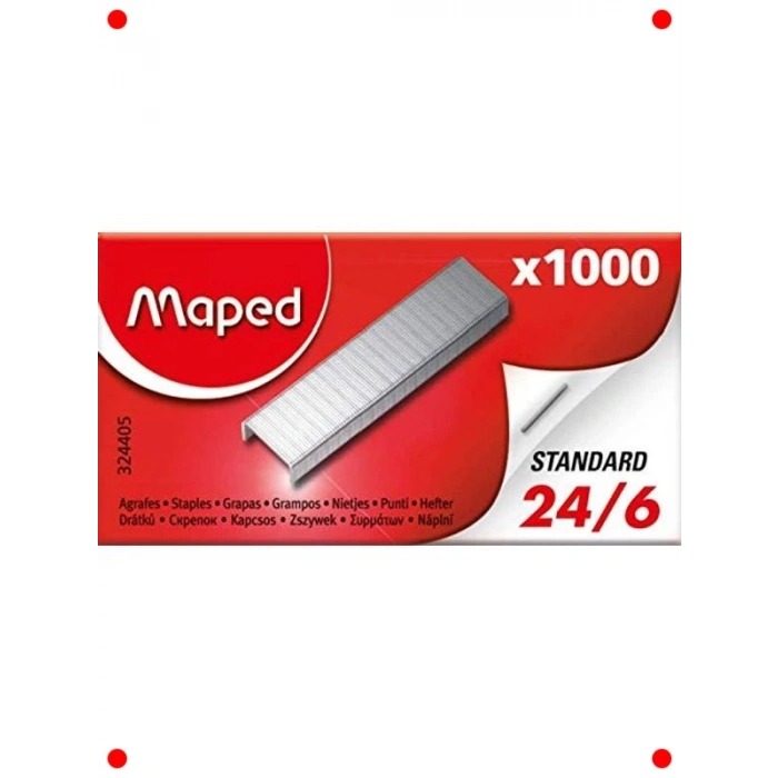 Ofis ve Kırtasiye Zımba Teli, Standart Boyut