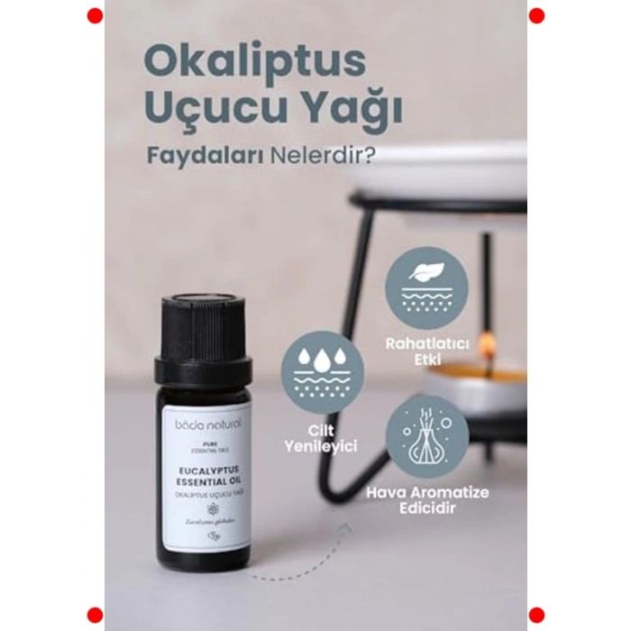 Okaliptus Uçucu Yağı - %100 Saf 10 ml