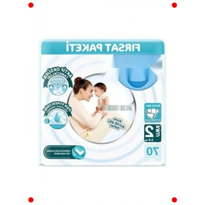 Oksijen Kanallı ni Bebek Bezi 70 Adet
