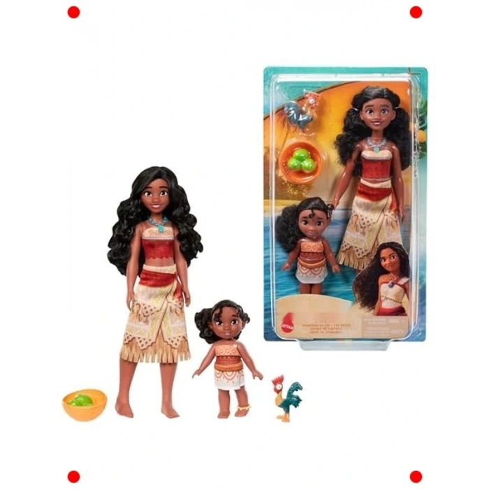 Okyanus Prensesi ve Arkadaşı Figür Seti