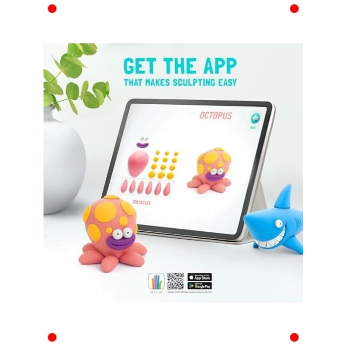 Okyanus Temalı Hava Kuruyan Kil Seti (15 Kutu)