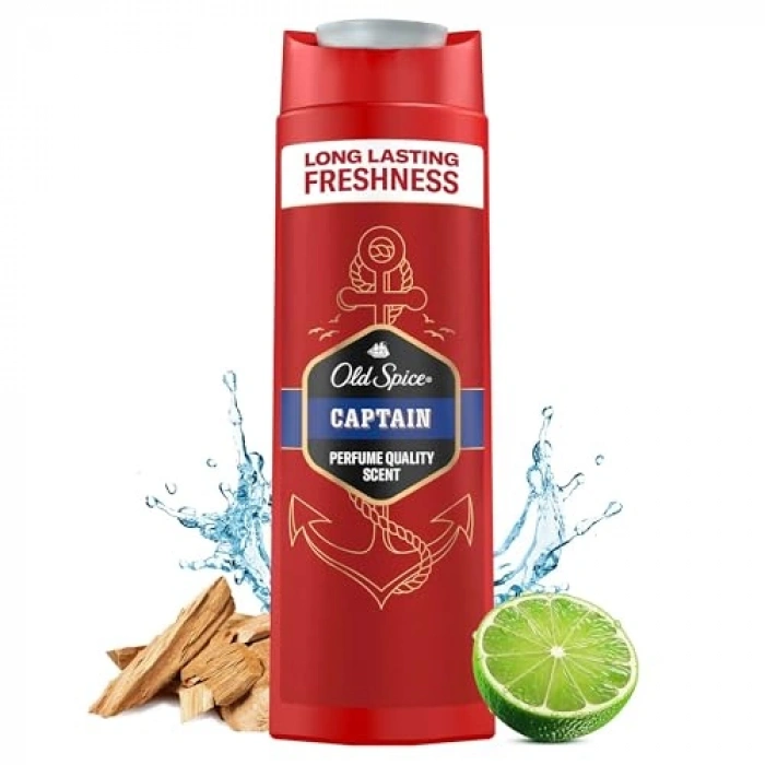 Old Spice Captain Erkek Duş Jeli ve Şampuan 250 Ml
