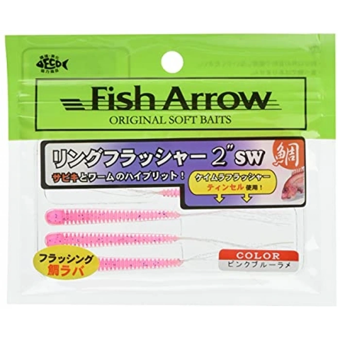 Olta için 2” Flasher, 6 Adet Pembe Mavi Lame Renk Seçeneği