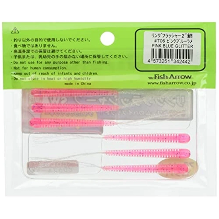 Olta için 2” Flasher, 6 Adet Pembe Mavi Lame Renk Seçeneği