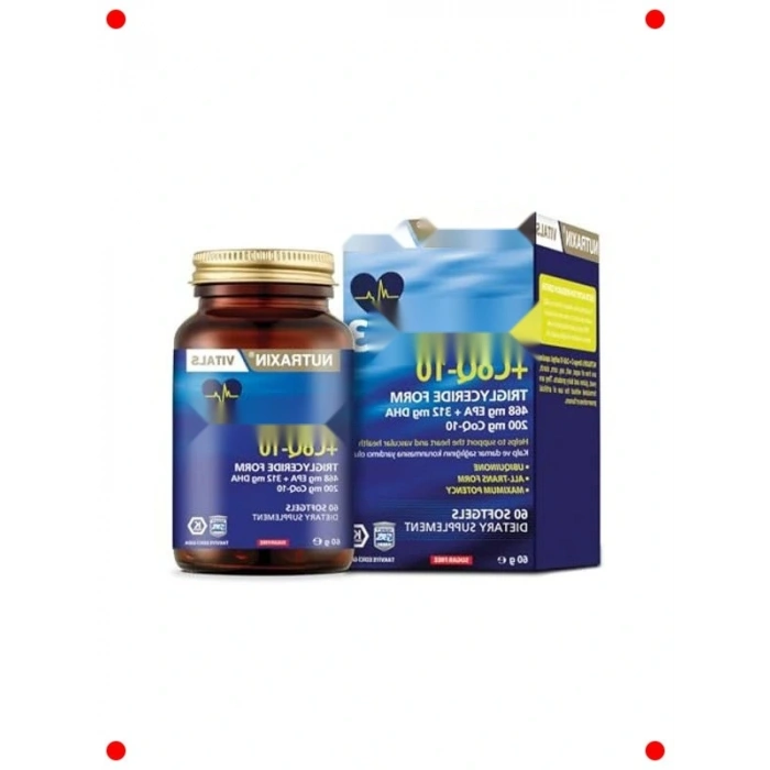 Omega 3 + CoQ-10 Takviye 60 Yumuşak Jel Kapsül