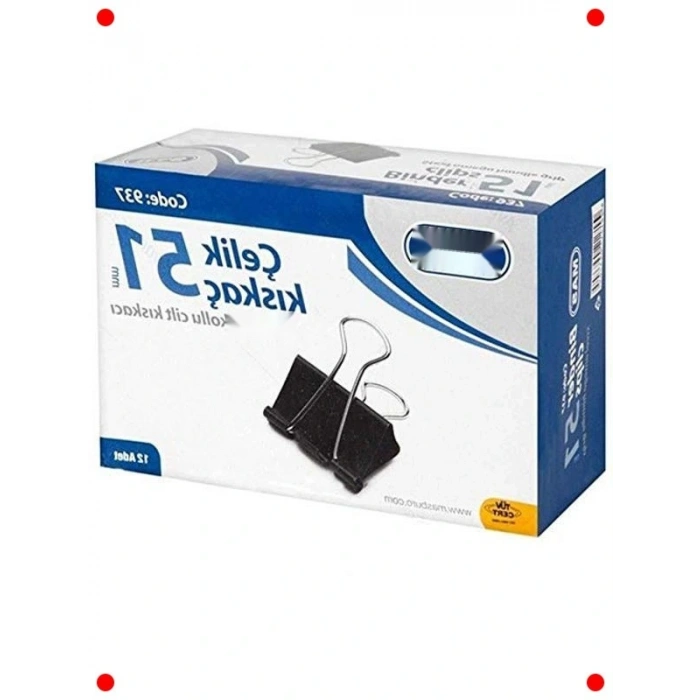 Omega Çelik Kıskaç 51 Mm - Siyah