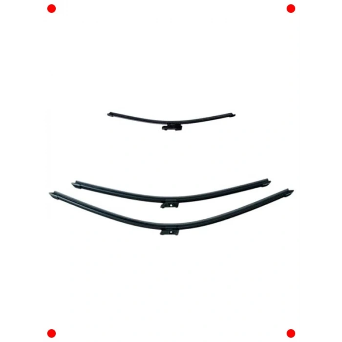 Ön Arka Cam Silecek Seti, Uyumlu 2018-2022