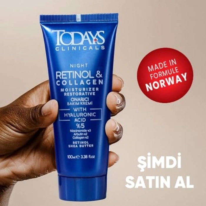 Onarıcı Krem, Retinol ve Hyalüronik Asit İçerikli