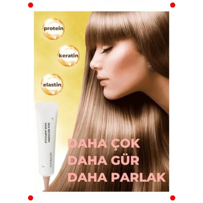 Onarıcı Saç Serumu: Protein, Keratin, Elastin 10g