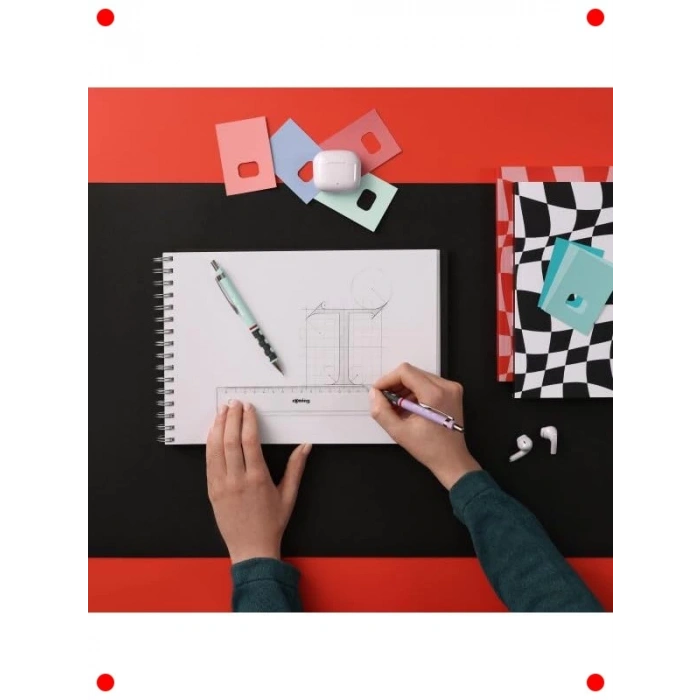 Opal Mavi Okul Silgi Seti - 3 Adet, İz Bırakmaz