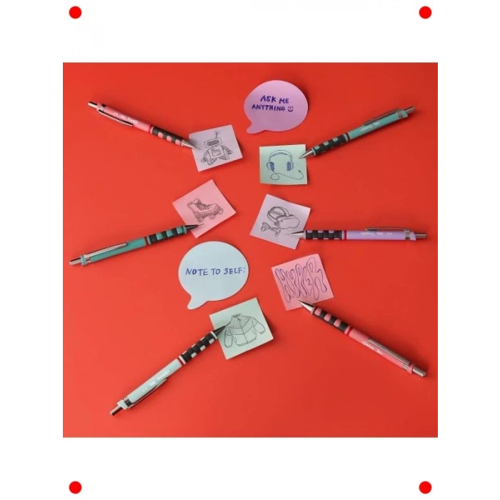 Opal Mavi Okul Silgi Seti - 3 Adet, İz Bırakmaz