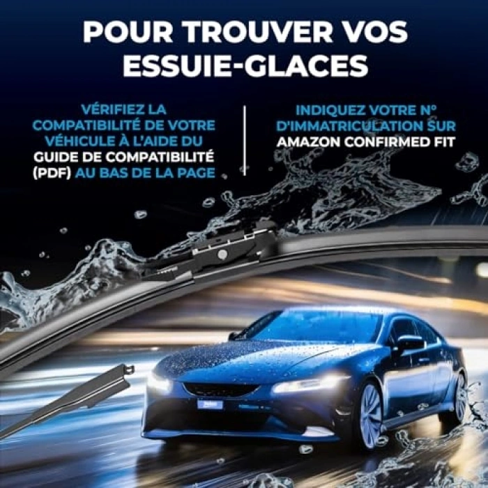 Opel Corsa D için Silecek Seti, 650+400 MM